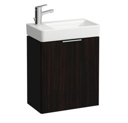 Laufen Základná skrinka pod umývadlo 46 cm, ľavý záves, tmavohnedý jilm H4021011102631