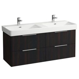 Laufen Základná skrinka pod umývadlo 126 cm, tmavohnedý jilm H4025141102631