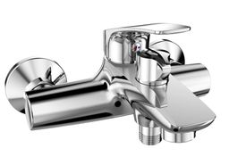 Mereo Eve Vaňová nástenná batéria, 150 mm, s prepínačom, chróm CBV90104