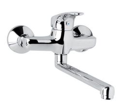 Mereo Sonáta Drezová nástenná batéria 150 mm, chróm CB30201N