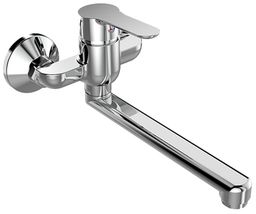 Mereo Zuna Drezová nástenná batéria, rozteč 10 cm s ramienkom 21 cm, chróm CB302AZ