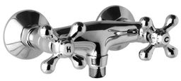 Mereo Retro Viktorie Sprchová nástenná batéria, rozteč 10 cm, chróm CBL601A03