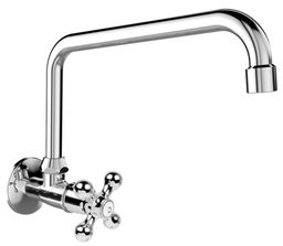 Mereo Retro Viktorie Umývadlový kohútik s ramienkom 23 cm, chróm CBL70104