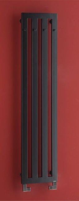 PMH Darius s háčky DAH5A Radiátor kombinovaný, 32,6x150cm, antracitový - galéria #1