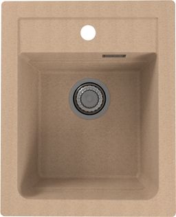 Alveus ATROX10/G55 Granitový drez bez odkvapkávača, 40x50cm, beige