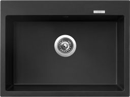 Sinks Maximo 680 Granitový dřez bez odkapu, 68x50cm, pureblack, ACRMA68050026