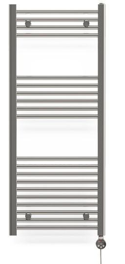 EBS LEO G60120MCR Radiátor elektrický 60x120 cm, tyč M vpravo, chrom