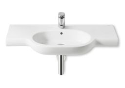 Roca Meridian Umývadlo 100x46 cm, s prepadom, biele A32724B000