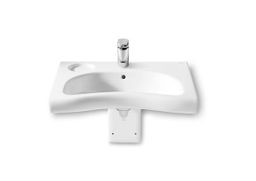 Roca Meridian Health umývadlo 70x57 cm, s prepadom, biele A32724H000