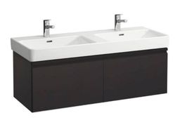 Laufen Pro S Skrinka pod umývadlo 116 cm, s 2 zásuvkami, grafitový mat H4835630964801
