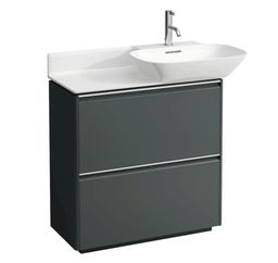 Laufen Spodná skrinka pod umývadlo 90 cm, sivá prevádzka H4030021102661