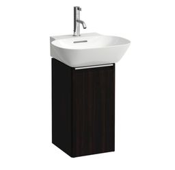Laufen Základná skrinka pod umývadlo 27,7 cm, závesy vľavo, tmavohnedý jilm H4030111102631