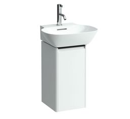 Laufen Spodná skrinka pod umývadlo 27,7 cm, závesy vpravo, biela lesklá H4030141102611