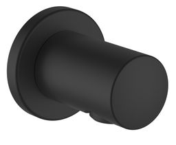 Laufen Držák sprchy s vývodem, matná černá H3639800811511
