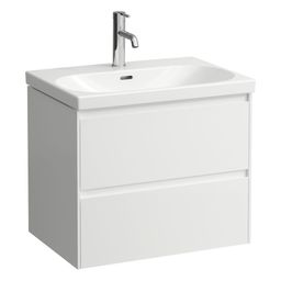 Laufen Lani Skrinka pod umývadlo, s 2 zásuvkami, 63,6 cm, biely lesk, H4035421122611