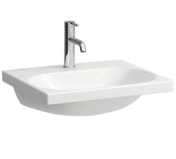 Laufen Lua Umývadlo 55 x 46 cm bez prepadu, biele H8100820001561