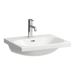 Laufen Lua Umývadlo 55 x 46 cm s otvorom a prepadom, LCC biela H8100824001041