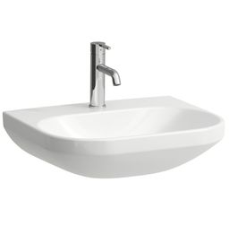 Laufen Lua Závesné umývadlo 55 x 46 cm bez prepadu, LCC biela H8110814001561