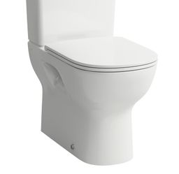 Laufen Lua WC misa Vario, Rimless, biela LCC - 2 otvory H8240814002311