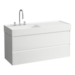 Laufen Lani Umyvadlová skříňka 120 cm, bílá matná H4039721122601