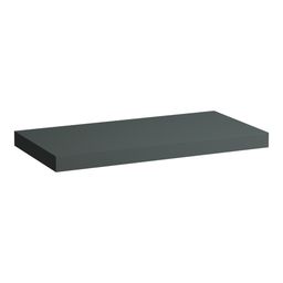Laufen Lani Umývadlová doska 100 cm, bez výrezu, vrátane 2 nástenných konzol, sivá prevádzka H4046601122661