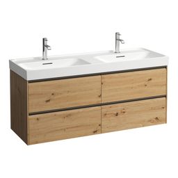 Laufen Meda Umývadlová skrinka 128 cm, divoký dub H4216440112671
