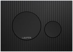 Laufen Ineo Moondance Control gombík s prúžkami, matná čierna H9001167160001