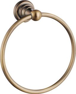 Sapho Diamantový držiak na uteráky kruh bronz 1318-06