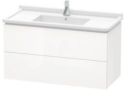 Duravit L-Cube Umývadlová skrinka 55,8x102x46,9 mm, biela lesklá LC626602222