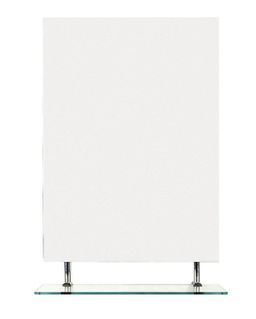 Sapho Wega Zrkadlo 60x80 cm s policou 60092-6