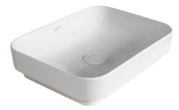 Isvea Sott Aqua Keramické umývadlo 60x38 cm, biele 10SQ50060