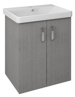 Sapho Theia Umývadlová skrinka 56,4x70x43,5 cm, strieborný dub, TH062-1111