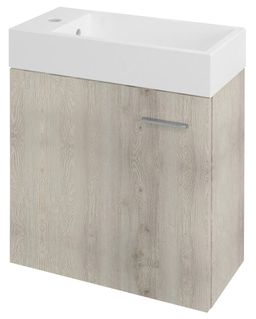 Sapho Latus IV Umývadlová skrinka 49,5x50x25 cm, dub Mocca 55598