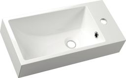 Sapho Ariana Umývadlo 50x10x25 cm, pravé - biele SM016