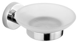 Aqualine Samba Mydlenička, mliečne sklo, chróm, SB102