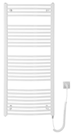 Aqualine Orbit-E ILEO36T Elektrický radiátor 60x132 cm, biely