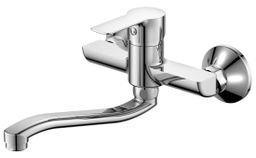Bruckner Baron Nástenná batéria, rozteč 150 mm, chróm 612.015.1