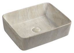 Sapho Dalma Keramické umývadlo 48x13x38 cm, marfil MM527
