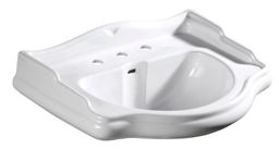 Kerasan Retro Keramické umývadlo 73x54 cm, biele 104701-3