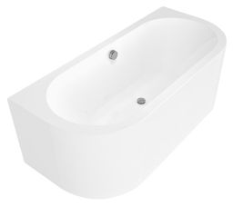 Monolitická vaňa Polysan Viva 170x75 cm, biela 89119M
