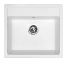Sinks Solo 560 Granitový drez bez odkvapkávača, 56x51cm, mlieko, ACRSO56051028
