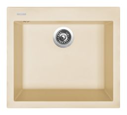 Sinks Cube 560 Granitový drez bez odkvapkávača, 56x50,5 cm, sahara, TLCU56050050