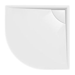 Polysan Cover Lussa Sprchová vanička s krytom, 900x900 mm, R550, biela 71602