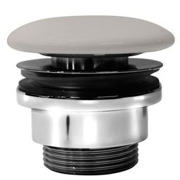 GSI Pura Neuzavíratelná umyvadlová výpust 5/4", creta mat - keramika, PVC08