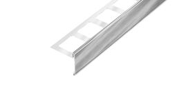 Krycia lišta pre 2 cm obkladačky, nerezová oceľ, dĺžka 2,5 m, výška 80 mm