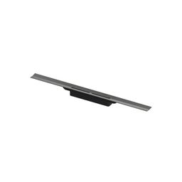 Tece Drainprofile Sprchový profil 100 cm, brúsený čierny chróm 671001