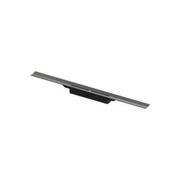 Tece Drainprofile Sprchový profil 90 cm, brúsený čierny chróm 670901