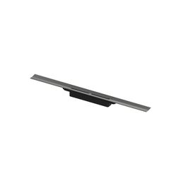 Tece Drainprofile Sprchový profil 120 cm, brúsený čierny chróm 671201
