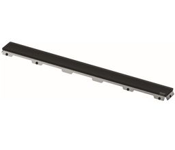 TECE Drainline Sklenená mriežka 120 cm, saténová čierna 601294