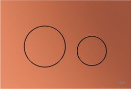 Tlačidlo Tece Loop Control plastové, červený bronz 9240937